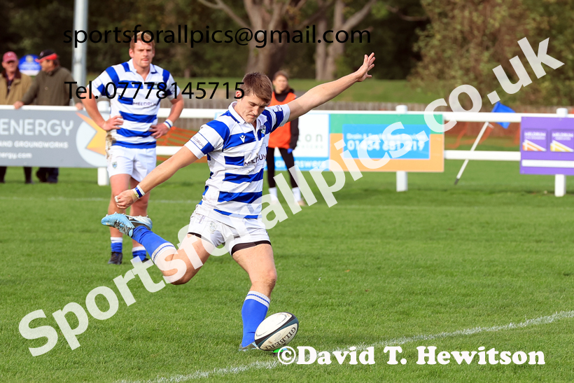 Tynedale v Rossendale, 2025 Tynedale Park, Corbridge, October 4th. Photo: David T. Hewitson/Sports for All Pics